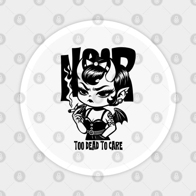 NOIR Magnet by artslaves